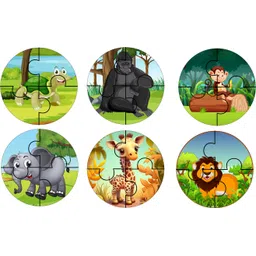 craftzo Learning Animal Puzzle For Kids, Educational Puzzle Game For Kids-picture-21