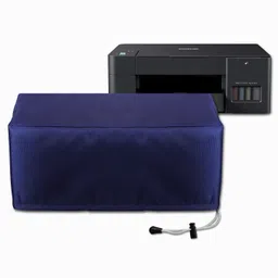 Cranique Dust Proof Nylon printer Cover For Brother T420W Printer - Blue Printer Cover-image-1