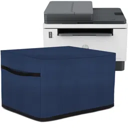 Cranique Dust Proof Printer Cover For HP Laserjet Tank MFP 1188fnw / 2606sdw - Blue Printer Cover-image-23