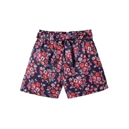 CrayonFlakes Girls Floral Printed Shorts-picture-47