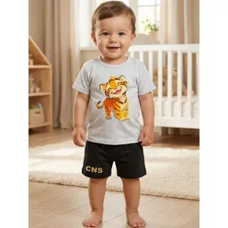 CRAZE N STITCH Boys Cotton Tshirts-picture-47