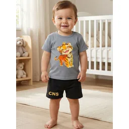 CRAZE N STITCH Boys Cotton Tshirts-picture-13