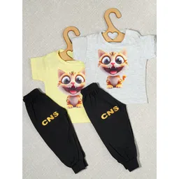 CRAZE N STITCH Boys Pack of 2 Sets Cotton Clothing Set-picture-58