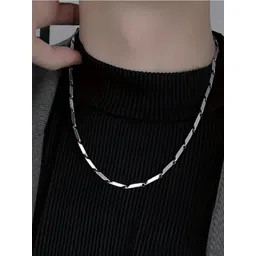 Crazy Fashion Unisex Silver-Plated Chain-picture-24