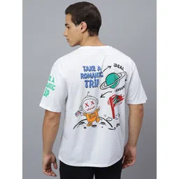 crazybee tshirt Crazybee T-shirt Men Graphic Printed Round Neck Cotton Relaxed Fit T-shirt-picture-27