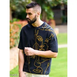 Crazybee Tshirt Men Graphic Printed Round Neck Cotton Relaxed Fit T-shirt-picture-21