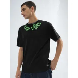 Crazybee Tshirt Men Graphic Printed Round Neck Cotton Relaxed Fit T-shirt-picture-22