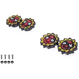 Creathome Sun Pattern Self-Tapping Screw Cap, M6, 4 Pack-picture-16