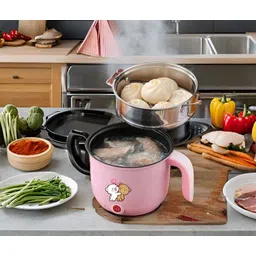 creation bazaar kitchen Appliances Nutri Pot Electric Cooker Type Pressure kitchen king pot Travel Cooker, Rice Cooker, Food Steamer, Egg Cooker, Egg Boiler-picture-27