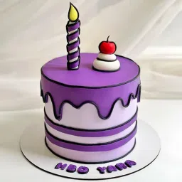 Creative Comic Theme Birthday Cake-picture-21