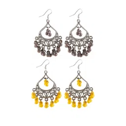 Creative Frogs 2 Pair Teardrop Shaped Drop Earrings-picture-26