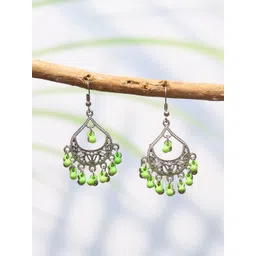 Creative Frogs Geometric Drop Earrings-picture-19