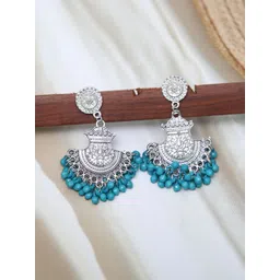 Creative Frogs Geometric Drop Earrings-picture-39