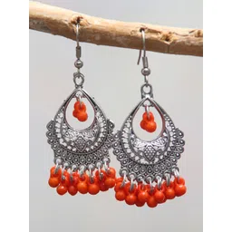 Creative Frogs Geometric Drop Earrings-picture-10