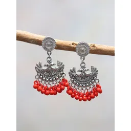 Creative Frogs Geometric Drop Earrings image 1