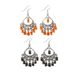 Creative Frogs Women Black Earrings-picture-13