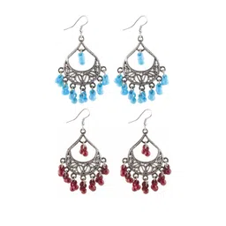 Creative Frogs Women Maroon Earrings-picture-34