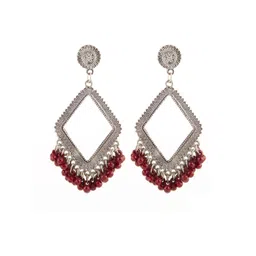 Creative Frogs Women Maroon Earrings image 5