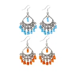 Creative Frogs Women Orange Earrings-picture-21
