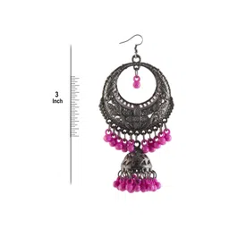 Creative Frogs Women Pink Earrings image 3