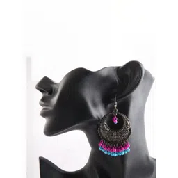 Creative Frogs Women Pink Earrings image 3