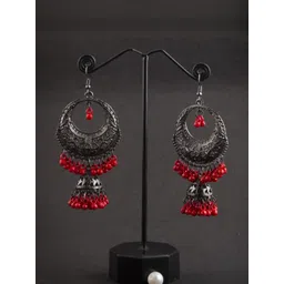 Creative Frogs Women Red Earrings-picture-17