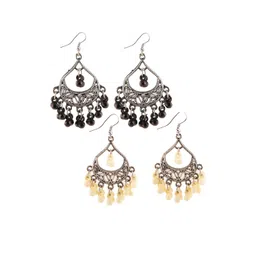 Creative Frogs Women Silver-Plated Alloy Jhumkas-picture-28