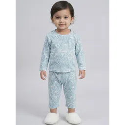 Creative Kids Girls Printed T-shirt with Pyjamas-picture-30