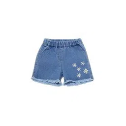 creative kid's Girls Regular Fit Mid Rise City Shorts-picture-24