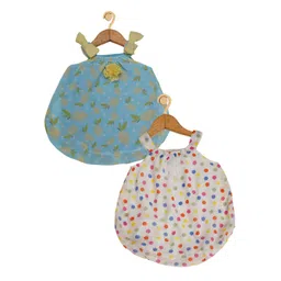 Creative Kids Infant Girls Pack of 2 Printed Shoulder Straps A-Line Dresses-picture-47