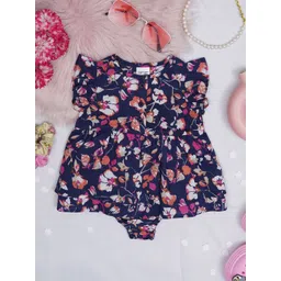 Creative Kids Infant Girls Pack Of 2Printed Cotton Body Suits-picture-54