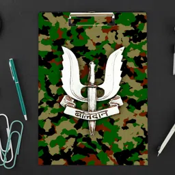 creative print solution Army Digital Reprint Clip Board Exam Pad (14x9.5 Inches)-picture-26