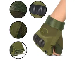 CREEKNEST...all that you want Men Tactical Half Finger Gloves With Hard Knuckle Protection-picture-11