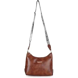 creeper Women’s Stylish Shoulder Handbag | Elegant Solid Tote with Long Straps | Spacious PU Leather Bag for Casual, Office, Shopping & Everyday Use | Brown Shoulder Bag-picture-42