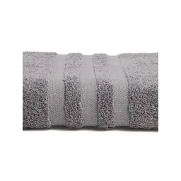 Creeva Grey Cotton 500 GSM Super Soft Bath Towel image 4