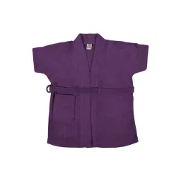 Creeva Indigo Micro Terry Melodious Kids Bathrobe (1-2 Y)-picture-19