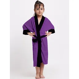 Creeva Kid Girls Hooded Bathrobe-picture-25