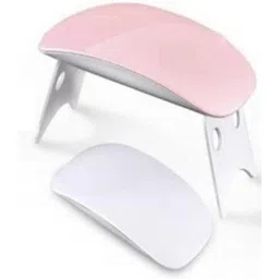 crentila Mini Nail Lamp Usb UV Nail Dryer Gel Nail Polish Art Tool, SUN Mini Nail Dryer 6W UV Gel Polish Curing LED Lamp Portable Manicure Tool Nail Polish Dryer (UV Power 6 W) Nail Polish Dryer-picture-42