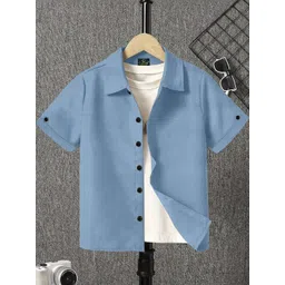 CRESALE Boys Comfort Casual Shirt-picture-13