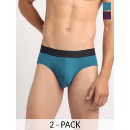 Cresmo Men Pack Of 2 Anti Microbial Basic Briefs CR-B-SLD-P2-MUL-BLUCRU-S-picture-19