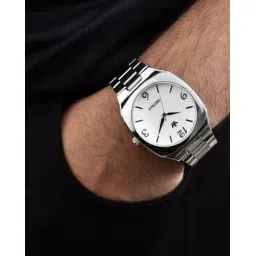crestello Men Analogue Watch with Stainless Steel Strap- CR-G251-WHT-CH-picture-10