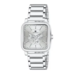 CRESTELLO Men Dial & Stainless Steel Straps Analogue Watch CR-GS041-SLV-CH-picture-27
