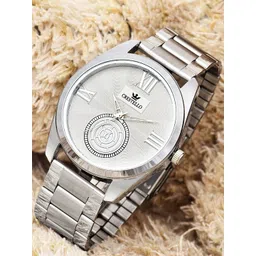 CRESTELLO Men Embellished Dial & Stainless Steel Straps Analogue Watch CR-GR248-WHT-CH-picture-30
