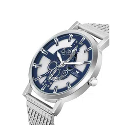 CRESTELLO Men Stainless Steel Bracelet Style Straps Analogue Watch CR-WT246-BLU-CH image 2