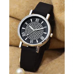 CRESTELLO Women Embellished Dial & Straps Analogue Watch CR-L357-BLK-picture-33