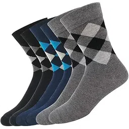 Crew & Calf Length Socks Combo Pack of 2-picture-54