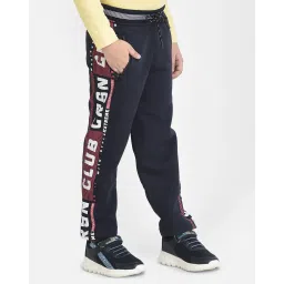 crimsoune club Brand Print Straight Track Pants image 2