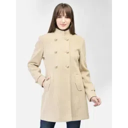 Crimsoune Club Beige Regular Fit Coat image 1