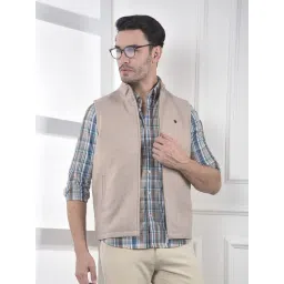 Crimsoune Club Beige Regular Fit Jacket-picture-36