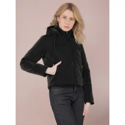 Crimsoune Club Black Regular Fit Hooded Jacket-picture-42